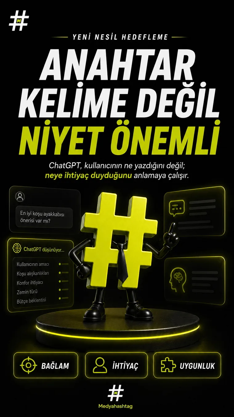 Anahtar kelime değil niyet önemli — yeni nesil hedefleme