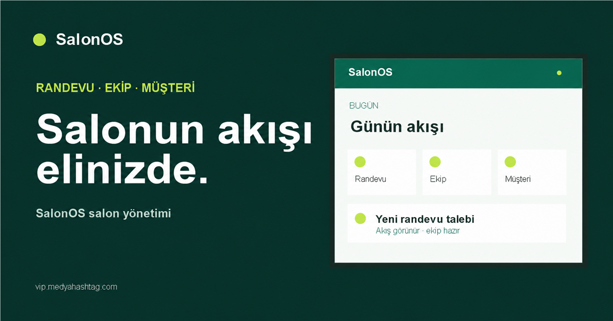 SalonOS appointment and team workflow overview